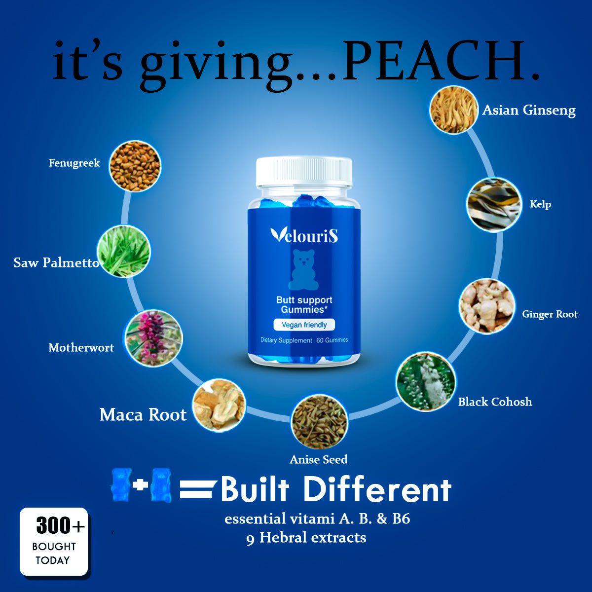 Velouris Natural Curves Gummies