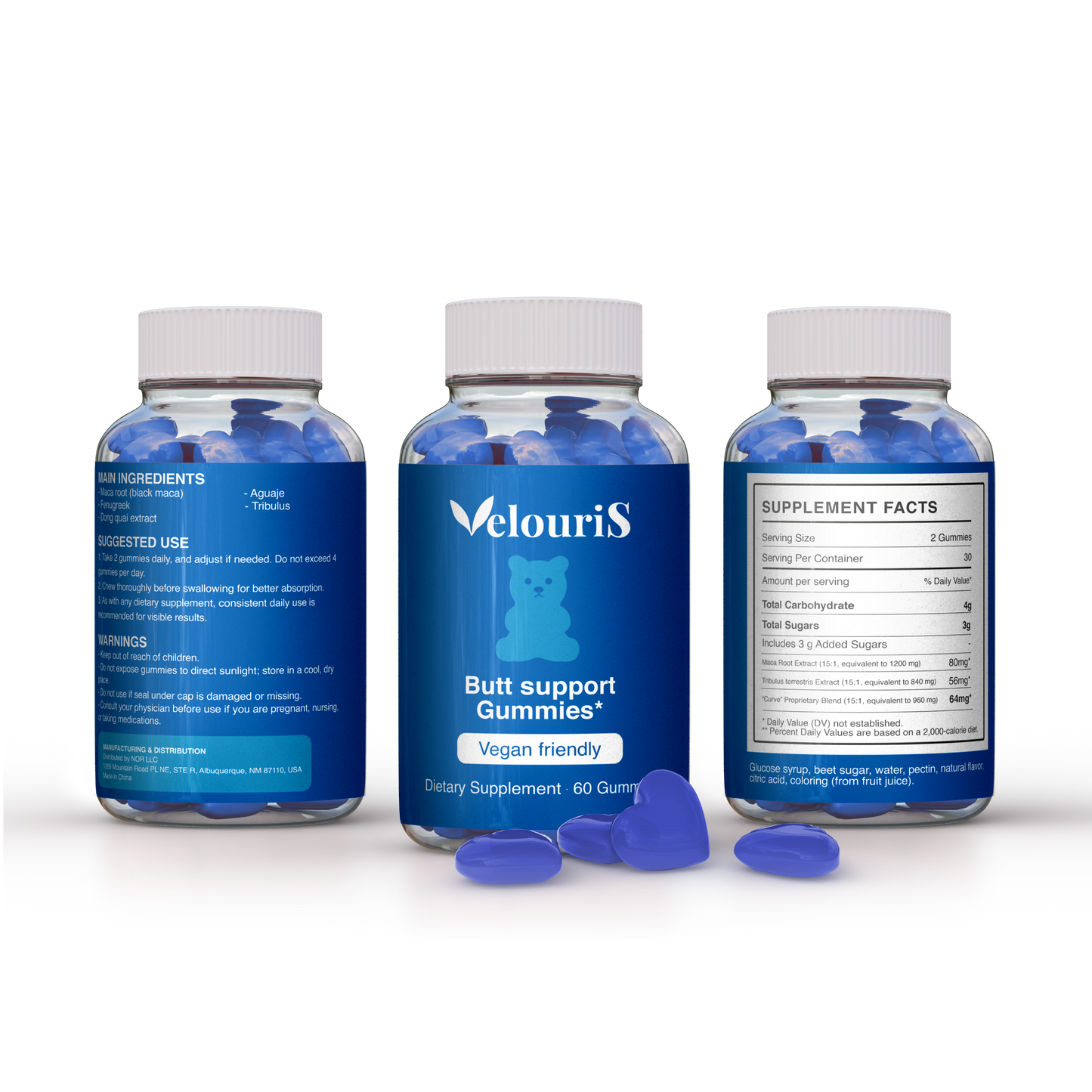 Velouris Natural Curves Gummies